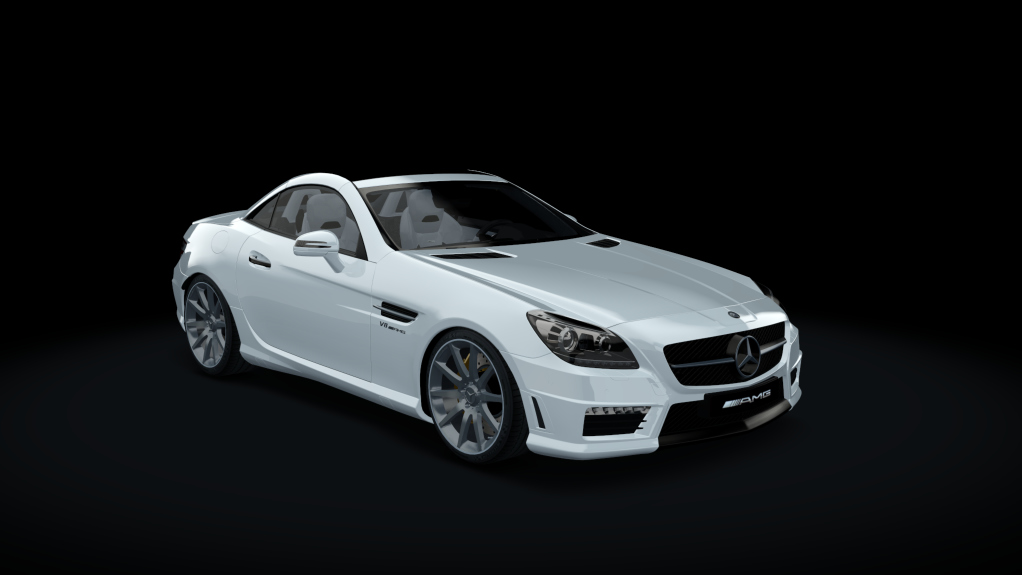 Mercedes-Benz SLK55 AMG, skin White_2