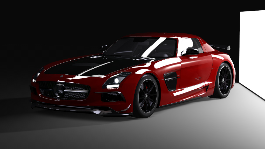 Mercedes SLS AMG Black Series, skin Final_Edition_Red