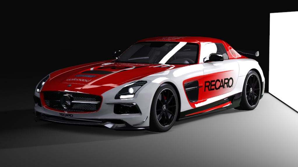 Mercedes SLS AMG Black Series, skin Z_Rivals_1_Recaro