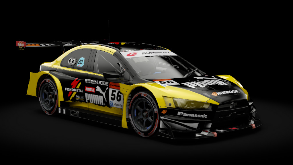 Mitsubishi Lancer EVO GT500, skin puma