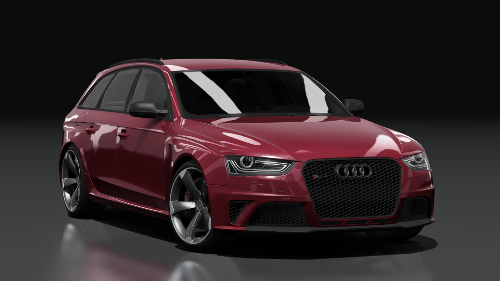 Audi A4 Avant quattro 2.0 TFSI, skin classic_red