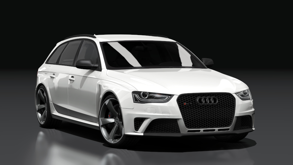 Audi A4 Avant quattro 2.0 TFSI, skin ibis_white