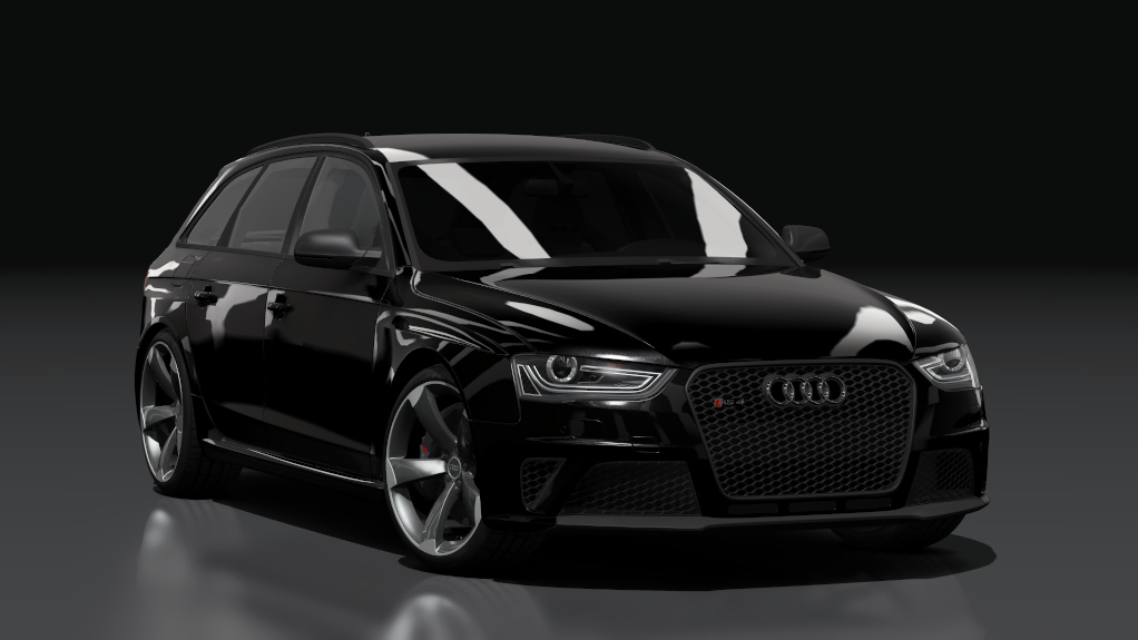 Audi A4 Avant quattro 2.0 TFSI, skin mamba_black