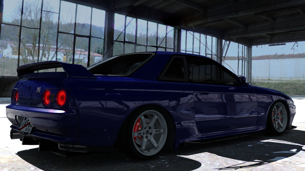 Nissan Skyline GTR R32  hellspec, skin Blue