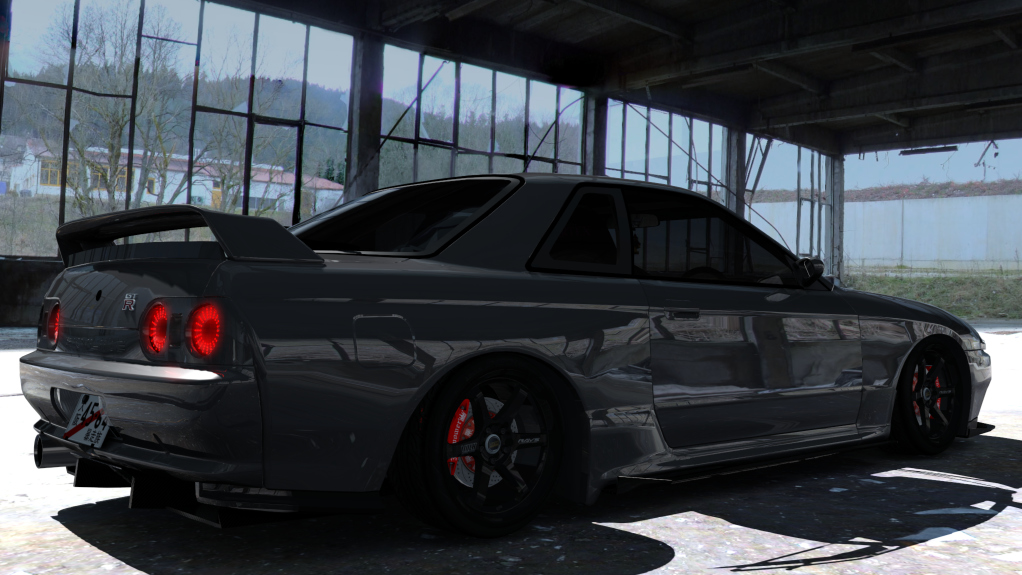 Nissan Skyline GTR R32  hellspec, skin Grey