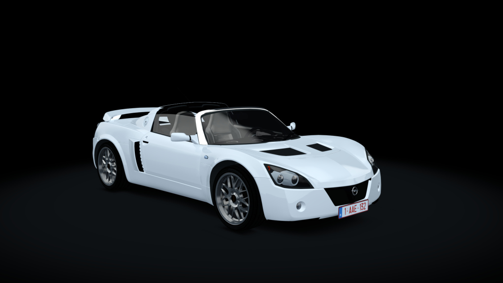 Opel Speedster, skin diamond_white