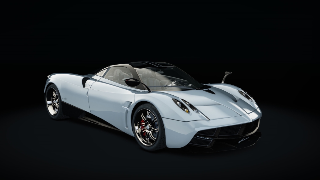 Pagani Huayra, skin titanium