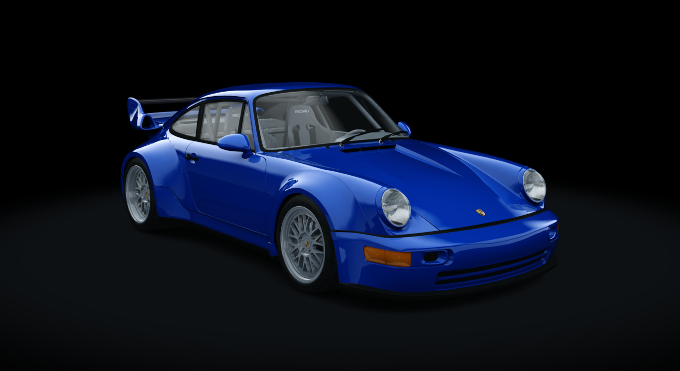 Porsche 911 (964) Turbo RWB 1991 Tuned, skin 10_maritime_blue