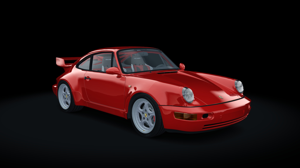 Porsche 964 3.8 RS, skin indian_red