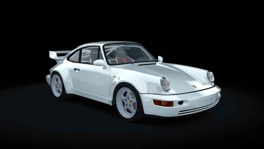 Porsche 964 3.8 RS, skin white_grand_prix