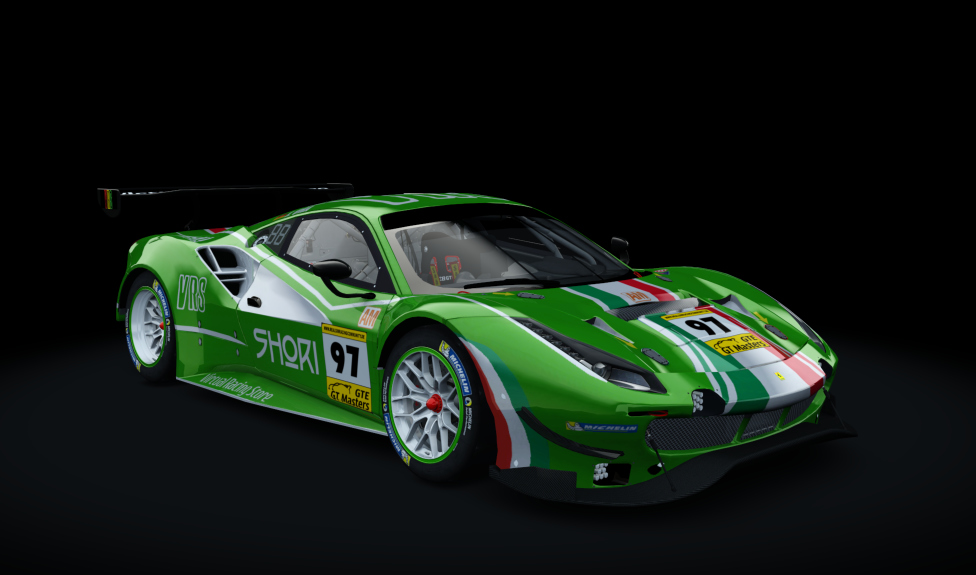 Ferrari 488 EVO (GTM), skin 2021_GTM_97