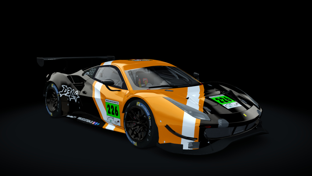 Ferrari 488 EVO IMSA (RSRC), skin 226_WEM_2020