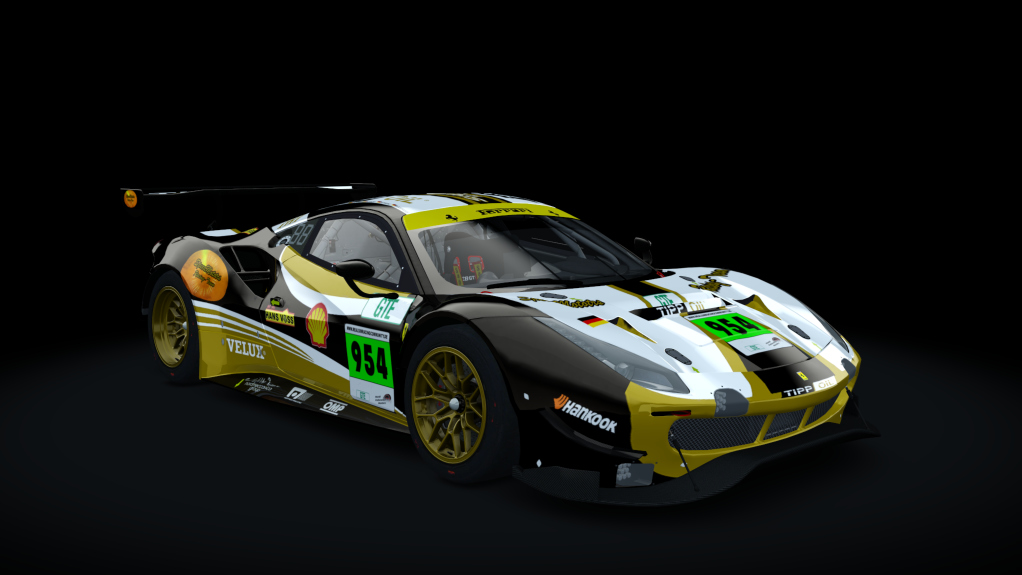 Ferrari 488 EVO IMSA (RSRC), skin 954_WEM_2020