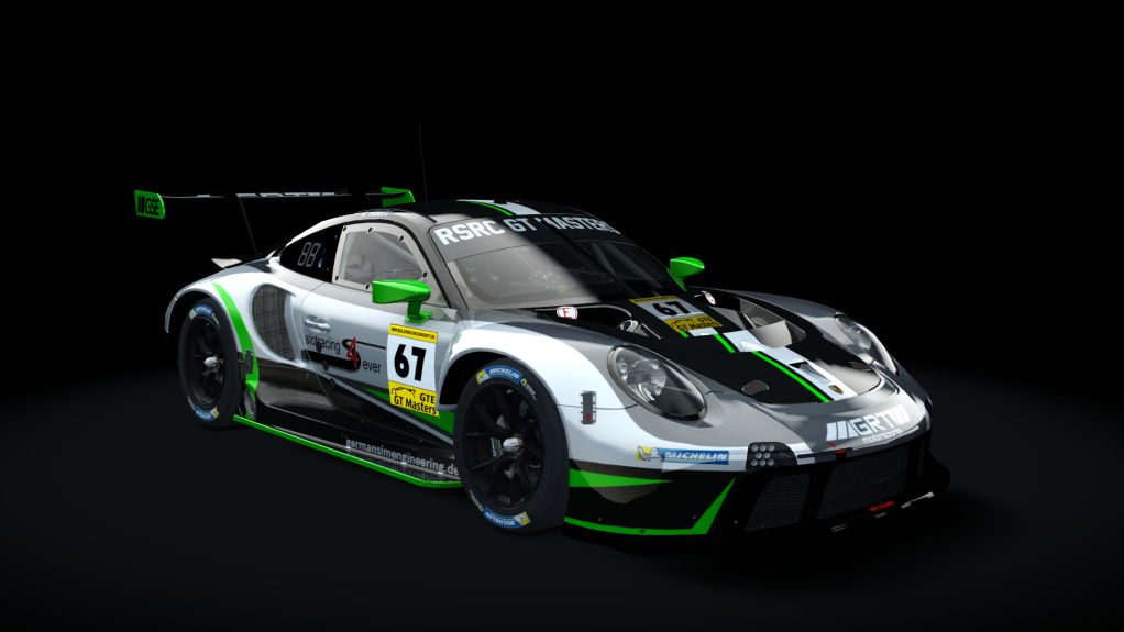 Porsche 911 RSR GTE 2020 (GTM), skin 2021_GTM_67