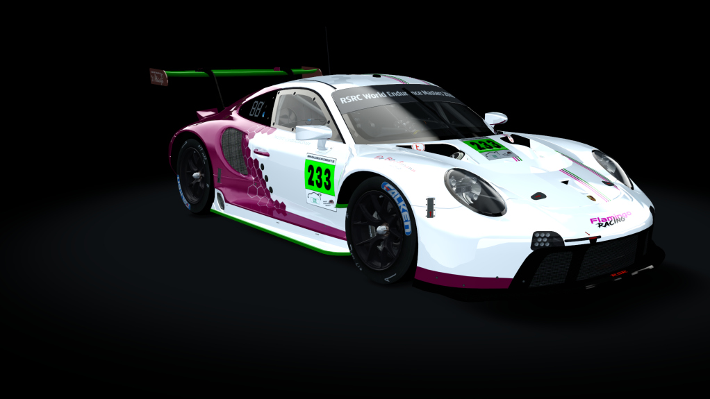 Porsche 911 RSR GTE 2020 (RSRC), skin 2021_WEM_233