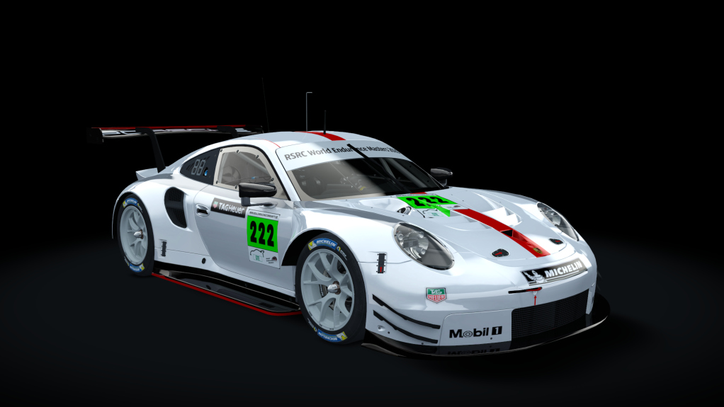 Porsche 911 RSR GTE IMSA (RSRC), skin 222_WEM_2020