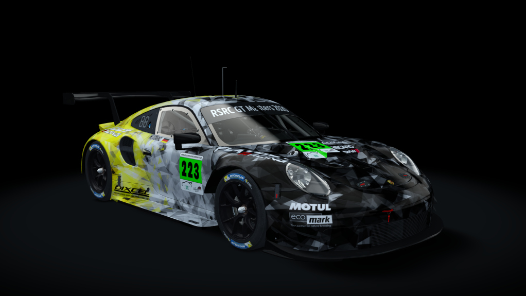 Porsche 911 RSR GTE IMSA (RSRC), skin 223_WEM_2020