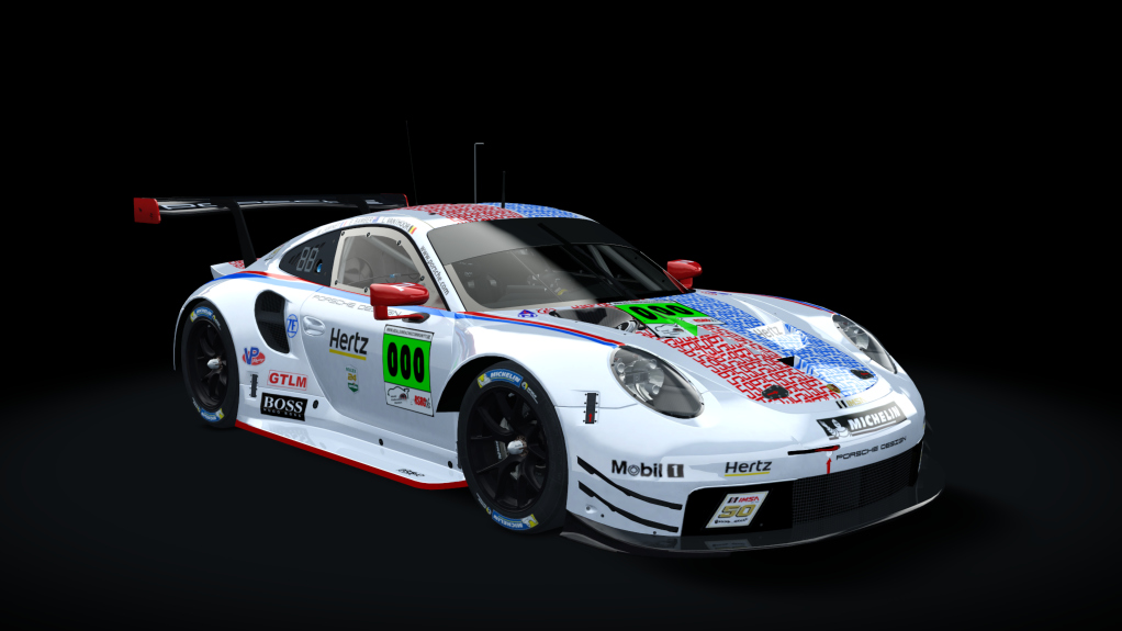 Porsche 911 RSR GTE IMSA (RSRC), skin 912