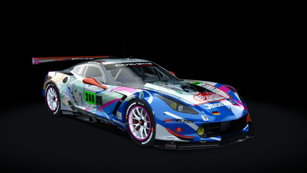 Chevrolet Corvette C7R GTE (RSRC), skin 280_WEM_2020