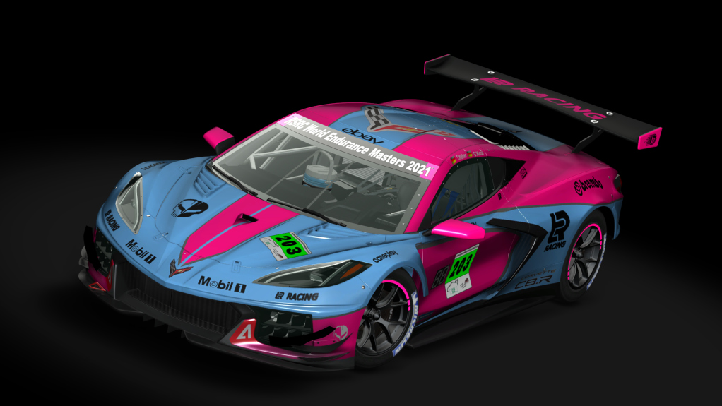 Chevrolet Corvette C8R (RSRC), skin 2021_WEM_203