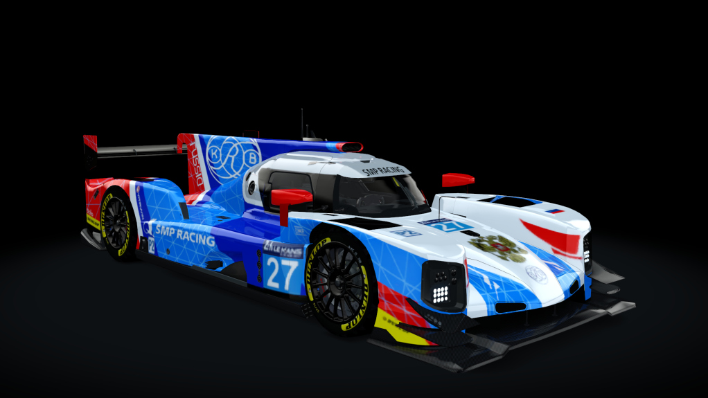 Dallara p217, skin smp_17_27lm