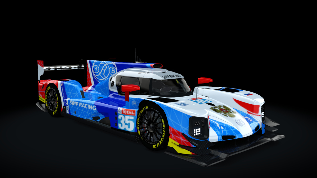 Dallara p217, skin smp_18_35lm