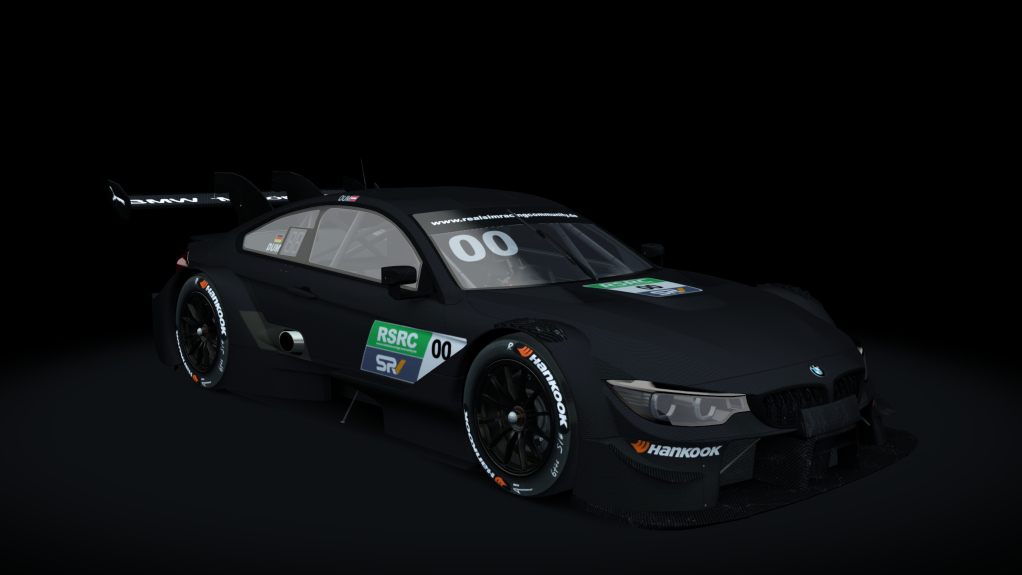 BMW M4 RTM, skin dummy