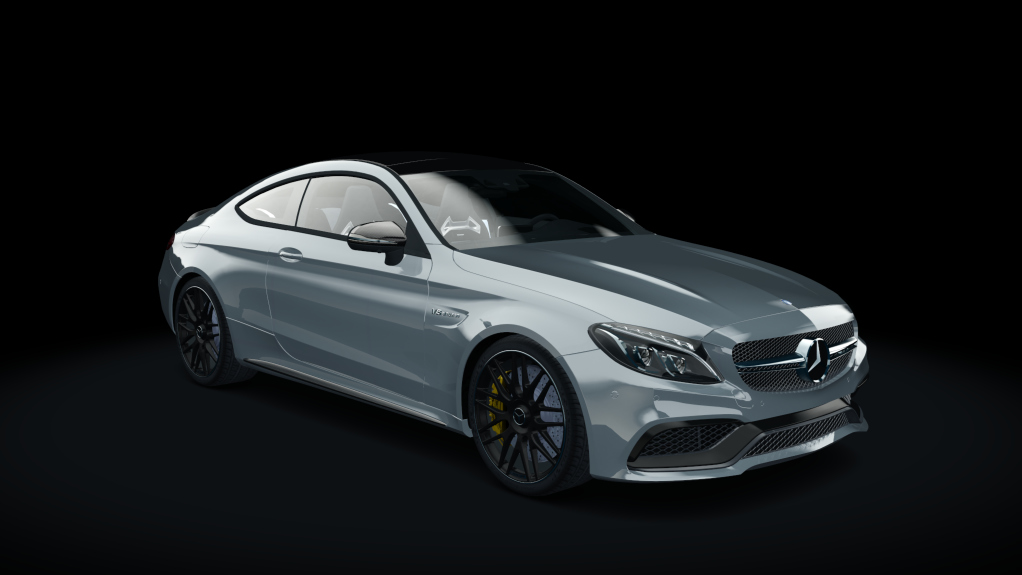 Mercedes-AMG C63 S Coupe, skin iridio_magno