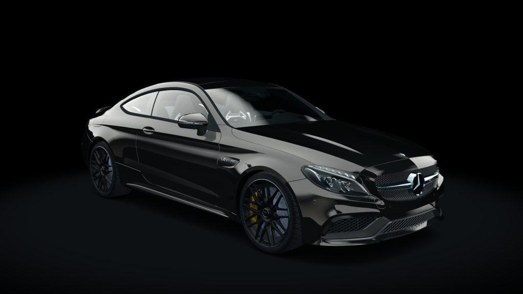 Mercedes-AMG C63 S Coupe, skin obsidian_selenit