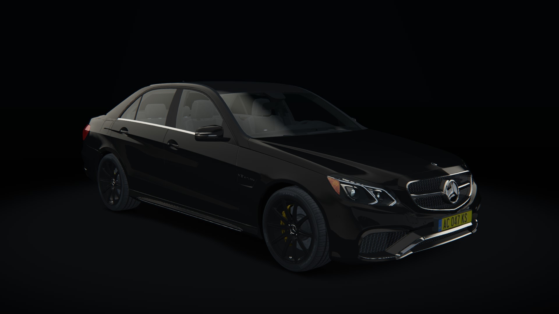 Mercedes-Benz E63 AMG 4MATIC, skin Nero_Ossidiana