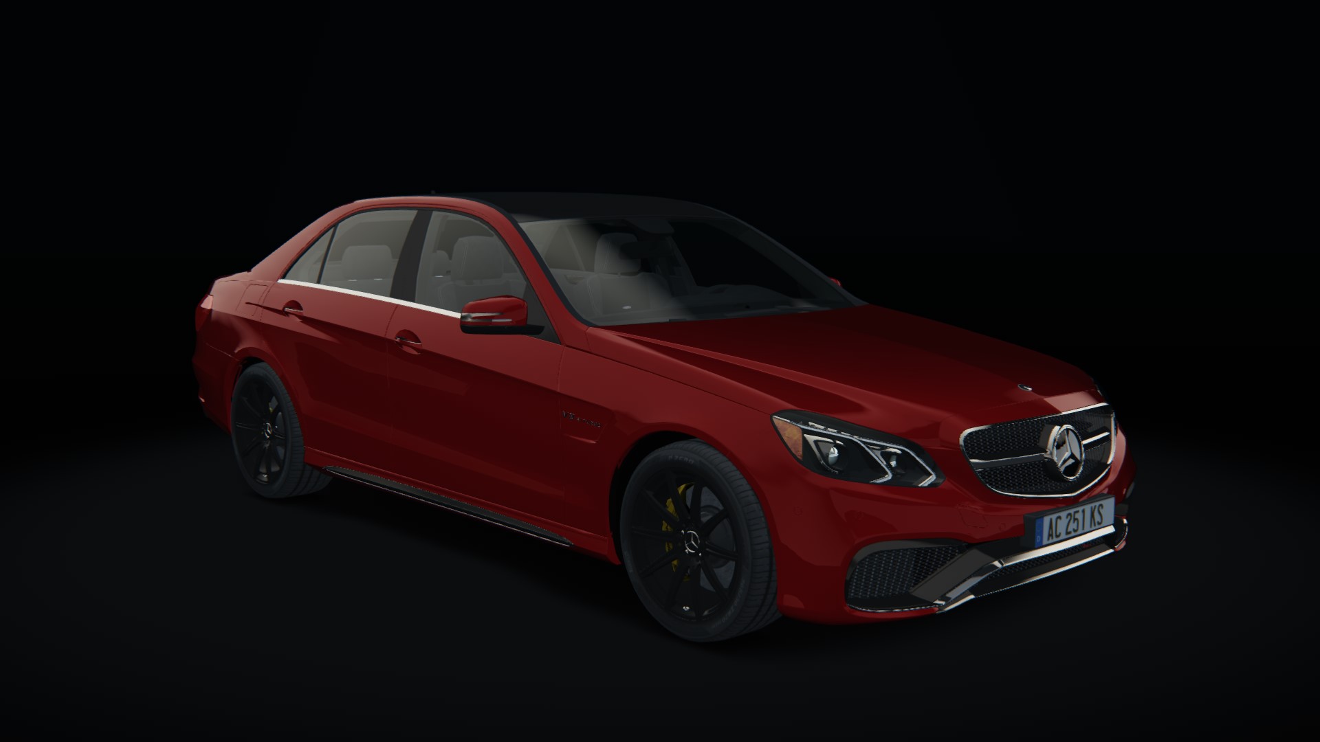 Mercedes-Benz E63 AMG 4MATIC, skin Rosso_Opale