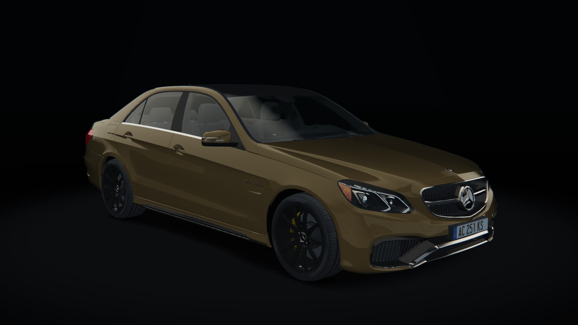 Mercedes-Benz E63 AMG 4MATIC, skin brown