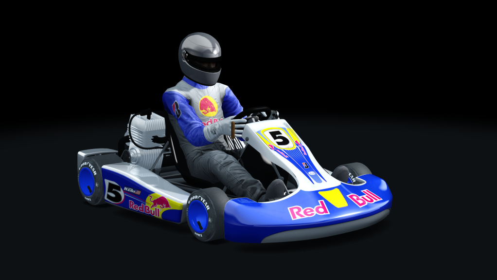 Shifter Kart 125, skin RedBull