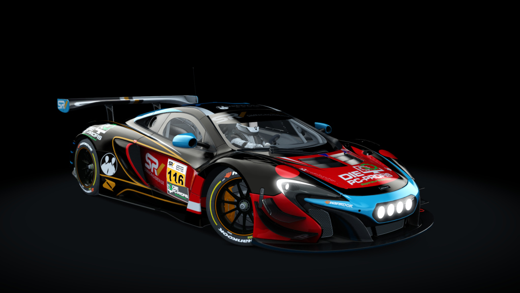 SLM McLaren 650S GT3, skin SLM_116_2022