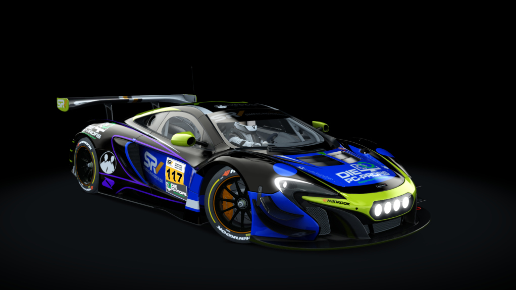 SLM McLaren 650S GT3, skin SLM_117_2022