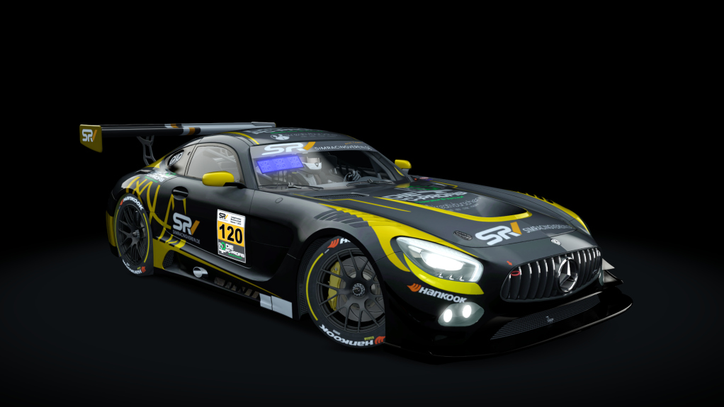 SLM Mercedes-Benz AMG GT3, skin SLM_120_2022