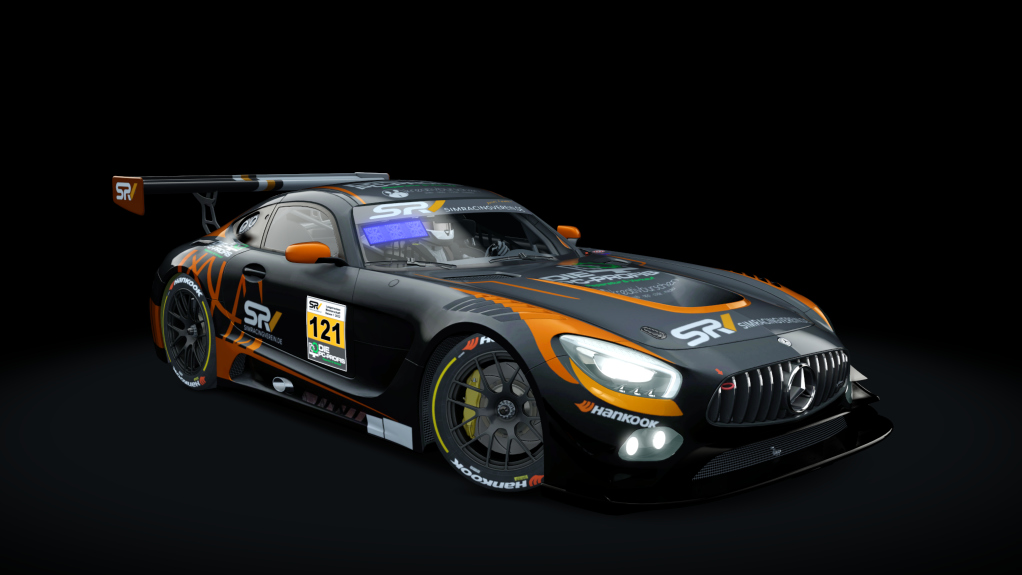 SLM Mercedes-Benz AMG GT3, skin SLM_121_2022