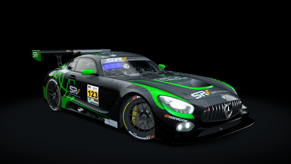 SLM Mercedes-Benz AMG GT3, skin SLM_123_2022