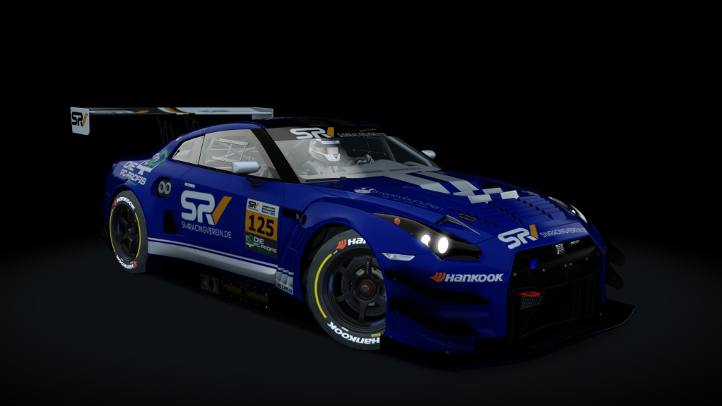 SLM Nissan GT-R GT3, skin SLM_125_2022