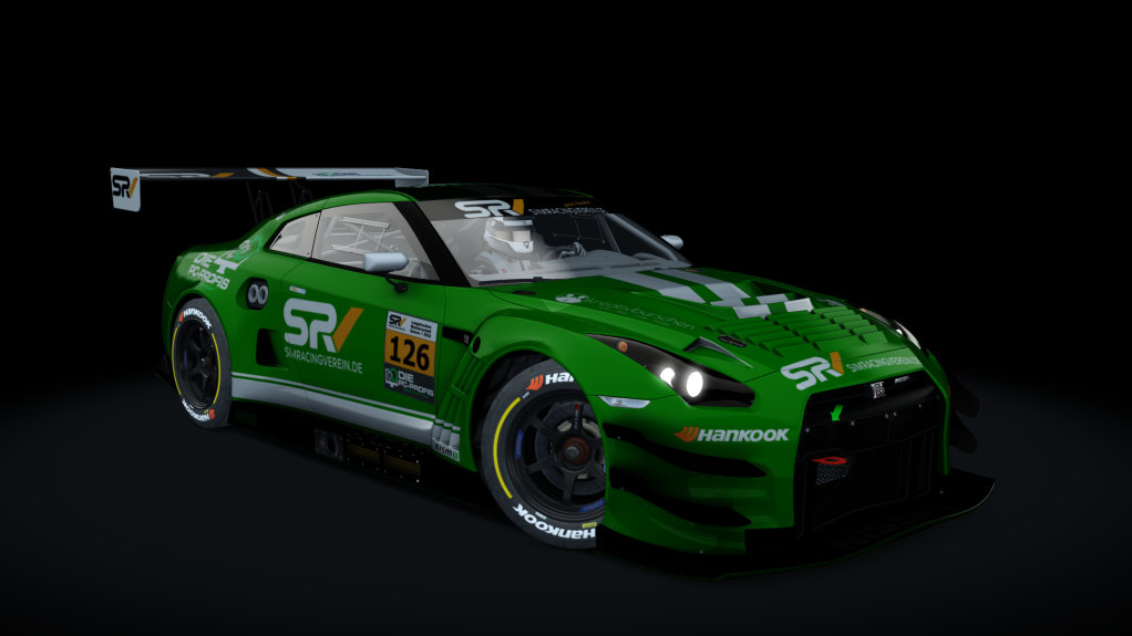 SLM Nissan GT-R GT3, skin SLM_126_2022