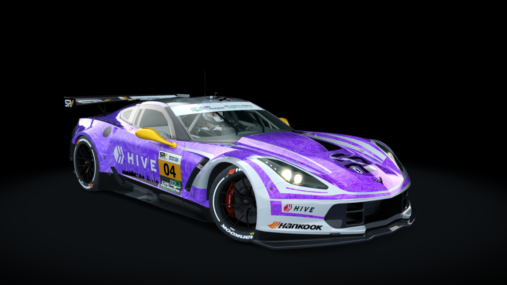 SMC Chevrolet Corvette C7R Saison 11, skin SMC_04_2024