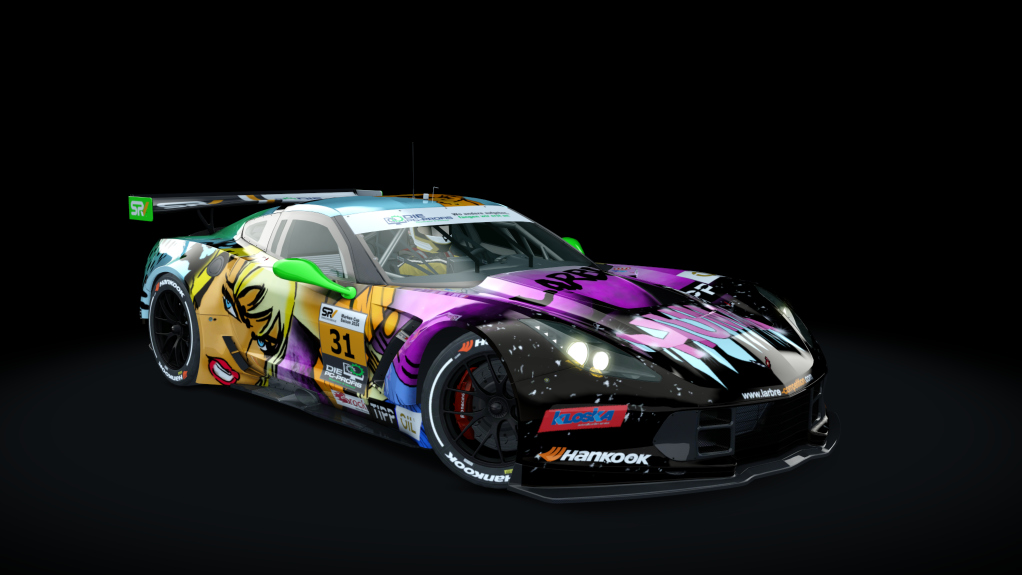 SMC Chevrolet Corvette C7R Saison 11, skin SMC_31_2024