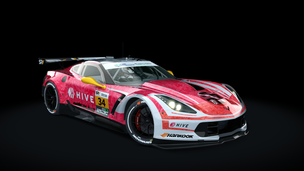 SMC Chevrolet Corvette C7R Saison 11, skin SMC_34_2024