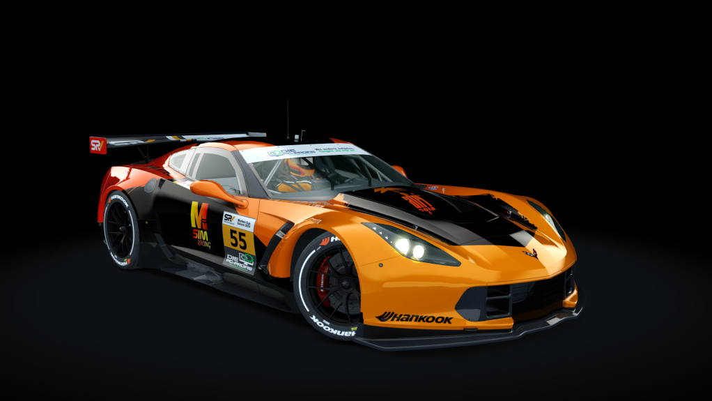 SMC Chevrolet Corvette C7R Saison 11, skin SMC_55_2024