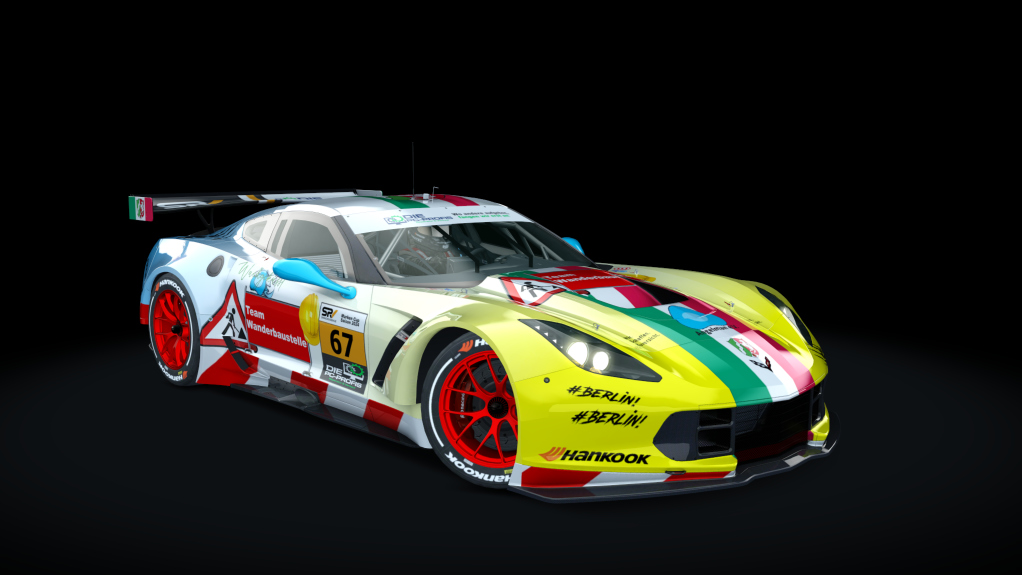 SMC Chevrolet Corvette C7R Saison 11, skin SMC_67_2024