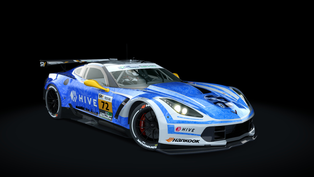 SMC Chevrolet Corvette C7R Saison 11, skin SMC_72_2024