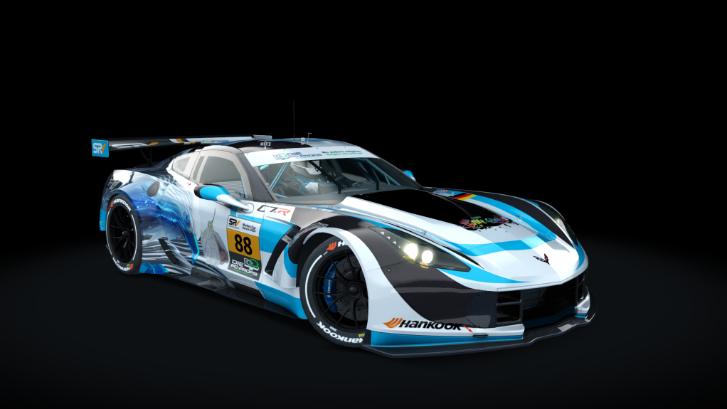 SMC Chevrolet Corvette C7R Saison 11, skin SMC_88_2024