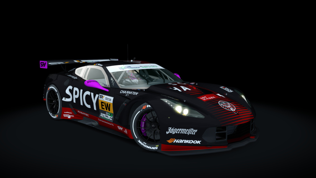 SMC Chevrolet Corvette C7R Saison 11, skin SMC_EW_2024