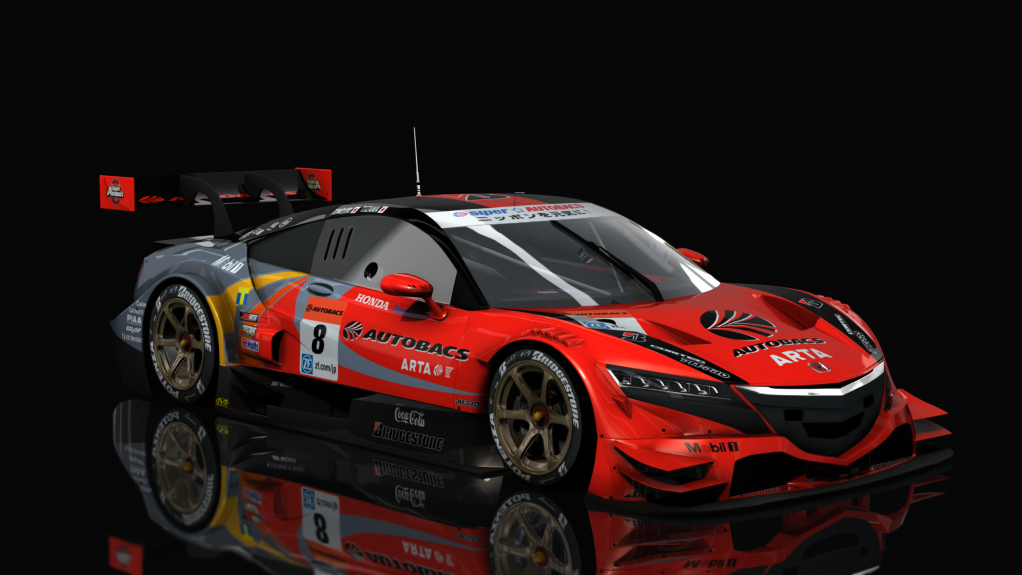 SRV Honda NSX-GT GT500, skin 2018 Arta 8