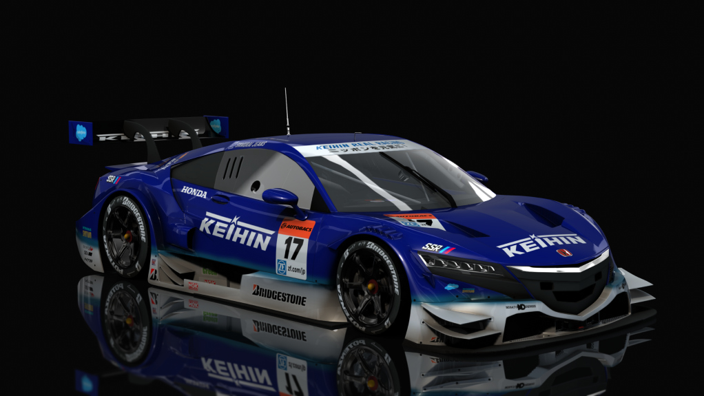 SRV Honda NSX-GT GT500, skin 2018 Keihin 17